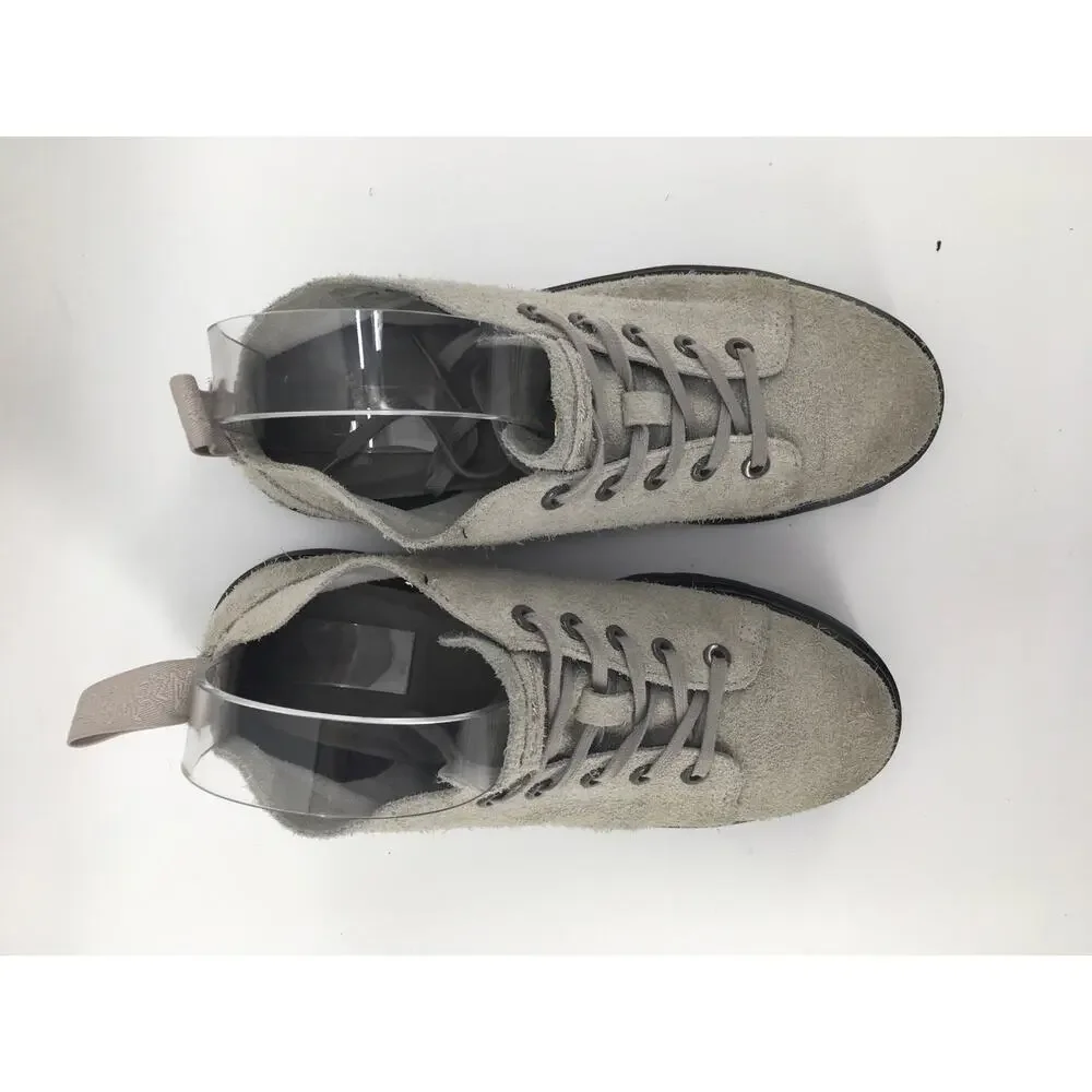 Dr Martens Baynes Mid Chukka Boot Mens 7 Womens 8 EU 39 Wooly Grey Suede Lace Up